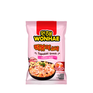 Mujigae by Wonhae Topokki Creamy Rose 80 gr