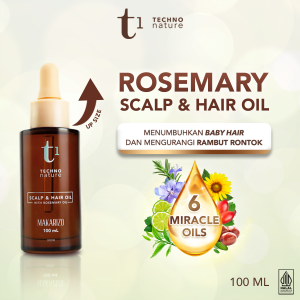 Makarizo T1 Techno Nature ROSEMARY SCALP & HAIR OIL 100mL