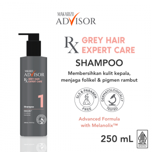 Makarizo Advisor Expert Care Shampoo Grey Hair Bottle 250 mL